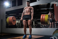 Blue Powerlifting Shoes Megin
