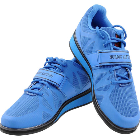Blue Powerlifting Shoes Megin